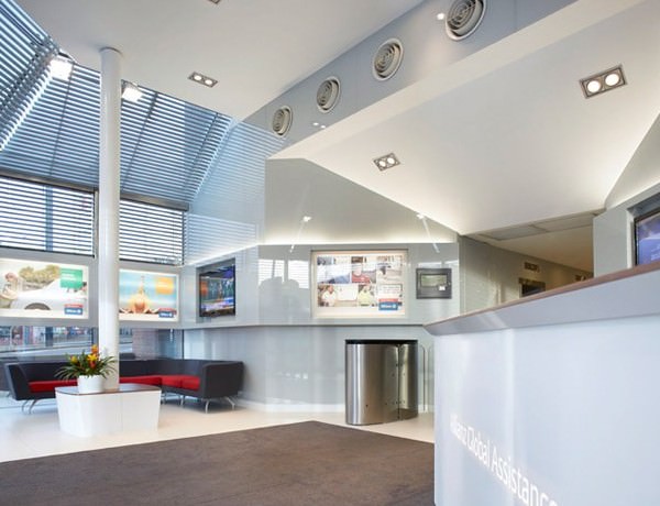 reception desk design