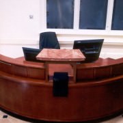 bespoke reception furniture