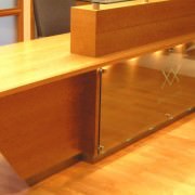 contemporary reception desk