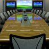 high gloss boardroom tables