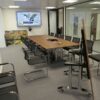 large flip top conference table