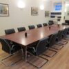 mahogany folding conference tables