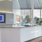 bespoke reception desk