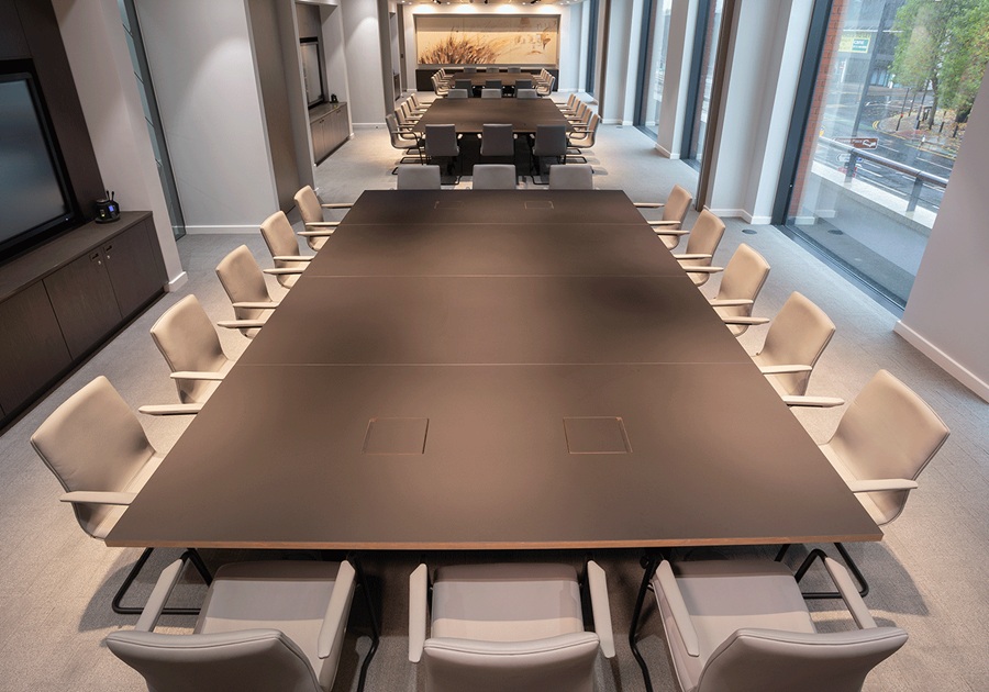 tilt top modular boardroom tables