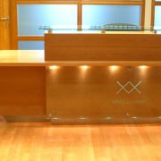 bespoke reception desk